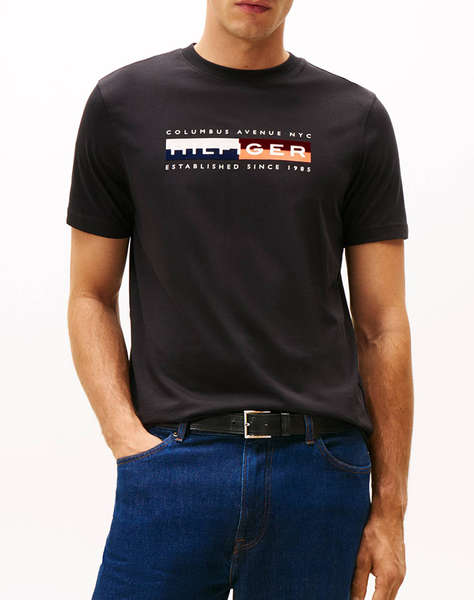 TOMMY HILFIGER TH COLOUR BLOCK GRAPHIC TEE