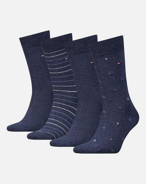 TOMMY HILFIGER TH MEN SOCK 4P TIN GIFTBOX