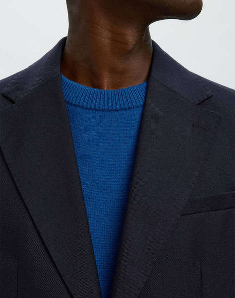 SELECTED SLHREG-BJORN MANTECO WOOL BLZ