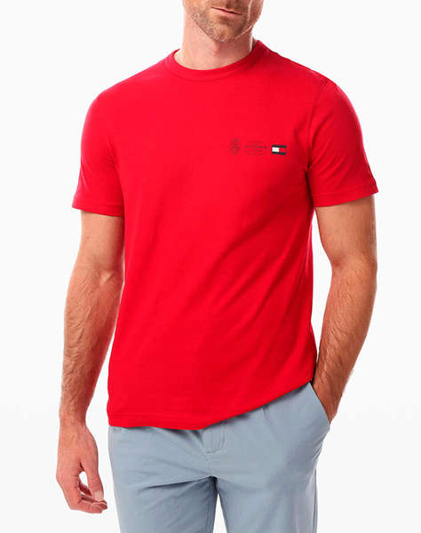 TOMMY HILFIGER SMALL CREST OUTLINE TEE