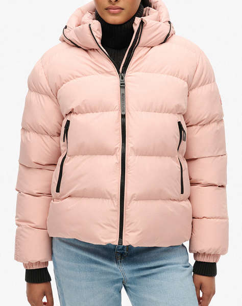SUPERDRY D1 SDSW HOODED SPORTS PUFFER JACKET ДАМСКО ЯКЕ