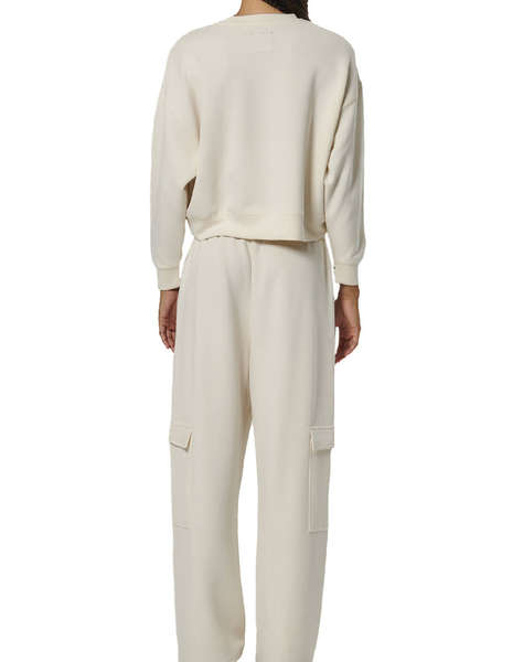 BODY ACTION WOMEN''S MODAL CROP SWEATSHIRT