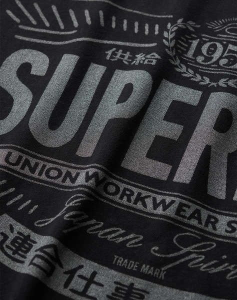 SUPERDRY D2 OVIN HERITAGE BRAND RELAXED TEE МЪЖКА БЛУЗА