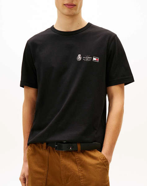 TOMMY HILFIGER SMALL CREST OUTLINE TEE
