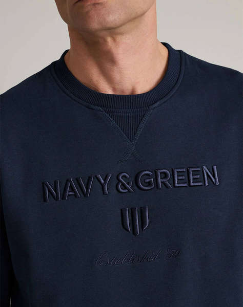 NAVY&GREEN БЛУЗА M/M