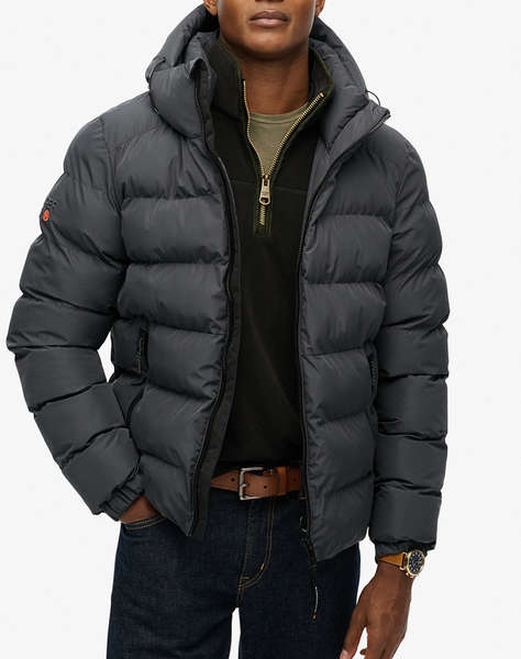 SUPERDRY D1 SDSW HOODED SPORTS PUFFER JACKET МЪЖКО ЯКЕ