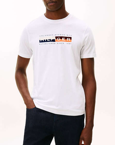 TOMMY HILFIGER TH COLOUR BLOCK GRAPHIC TEE