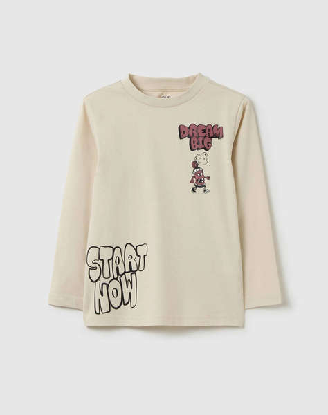 OVS T-SHIRT WITH PRINT