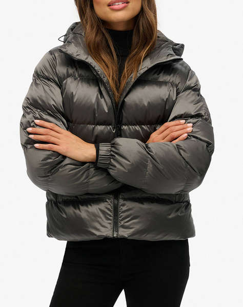 SUPERDRY D1 SDSW HOODED LUXE SPORTS PUFFER ДАМСКО ЯКЕ