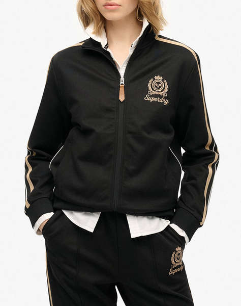 SUPERDRY D3 SDSW COUNTRY CLUB TRACK TOP WOMEN''S SWEATSHIRT