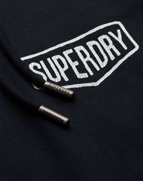 SUPERDRY D2 OVIN WORK TAB LOOSE HOOD МЪЖКИ СУИТШЪРТ