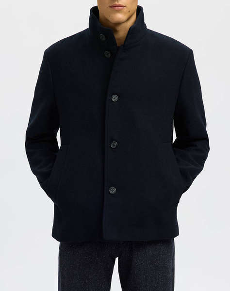SELECTED SLHRAINAR WOOL BLEND JACKET NOOS