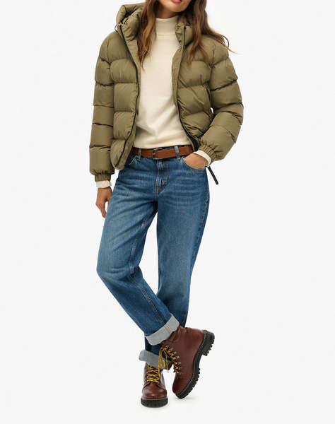 SUPERDRY D1 SDSW HOODED SPORTS PUFFER JACKET ДАМСКО ЯКЕ