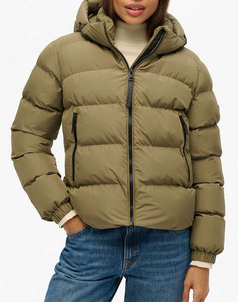 SUPERDRY D1 SDSW HOODED SPORTS PUFFER JACKET ДАМСКО ЯКЕ