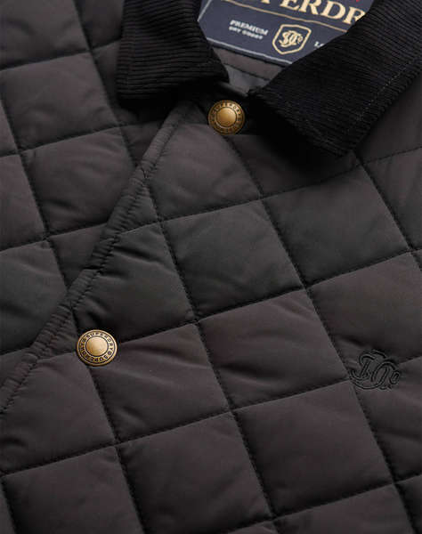 SUPERDRY D3 STUD QUILTED ESTATE COACH JACKET МЪЖКО ЯКЕ