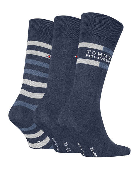 TOMMY HILFIGER TH MEN SOCK 3P GIFTBOX TOMMY STRIPE
