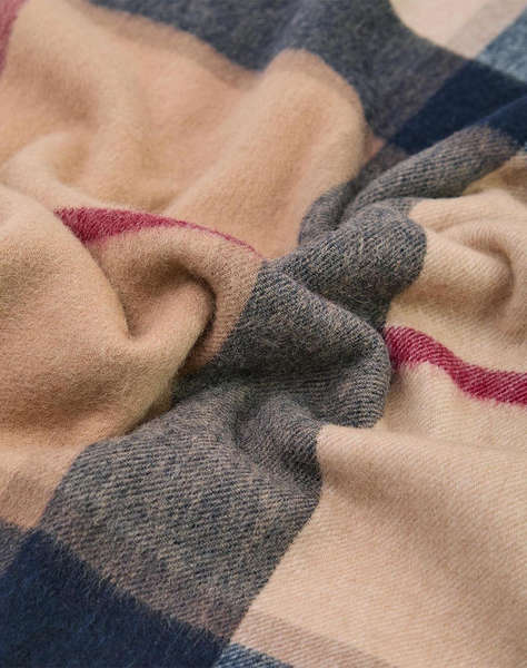 BARBOUR ROSEFIELD TARTAN SCARF