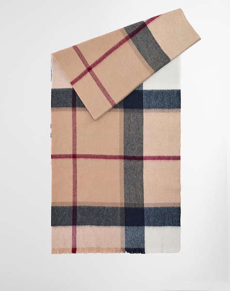BARBOUR ROSEFIELD TARTAN SCARF