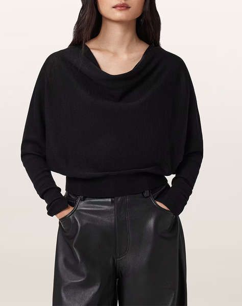 ALL SAINTS RIDLEY M CROP JUMPER