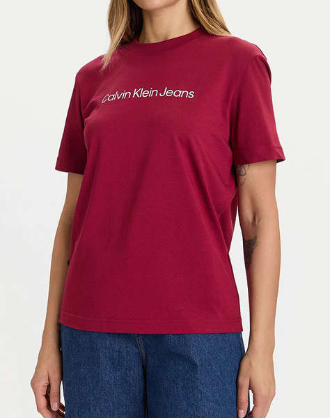 CALVIN KLEIN JEANS A- INST LOGO CLASSIC TEE SS
