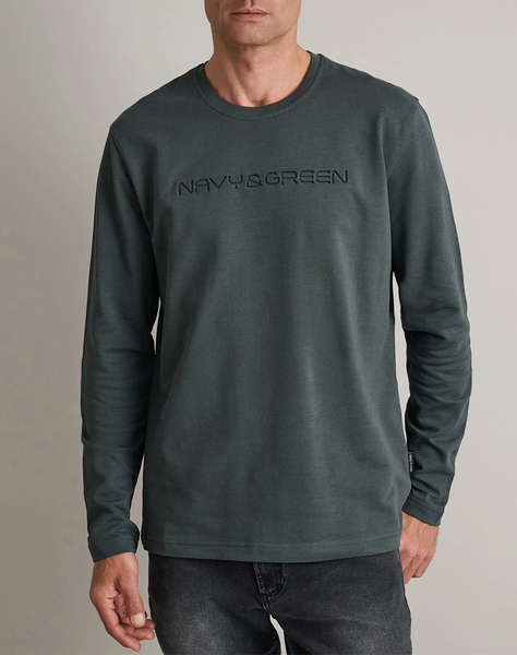 NAVY&GREEN БЛУЗА