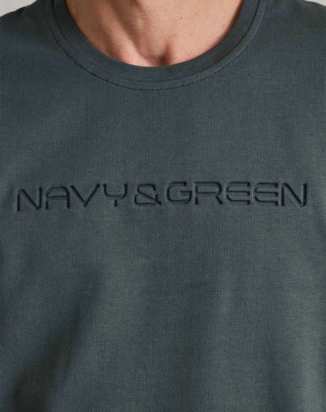 NAVY&GREEN БЛУЗА