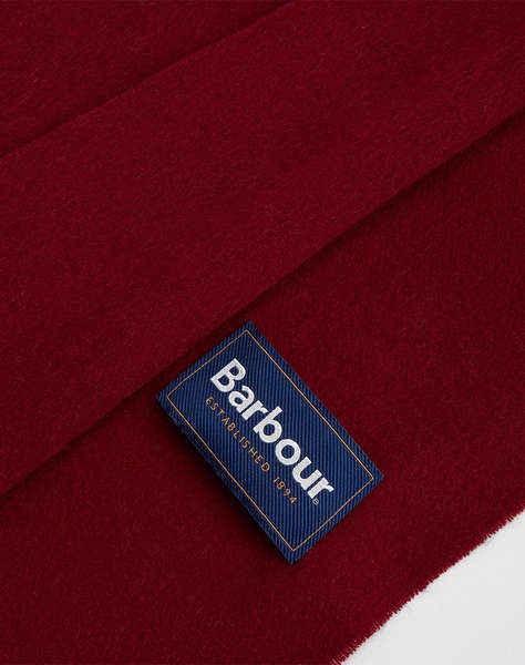 BARBOUR PLAIN LAMBSWOOL SCARF