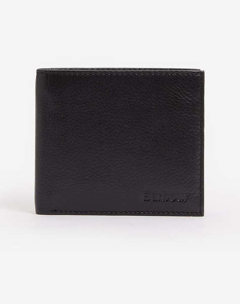 BARBOUR COLWELL LEATHER BILLFOLD WALLET (Διαστάσεις: 9.5 x 11εκ.)
