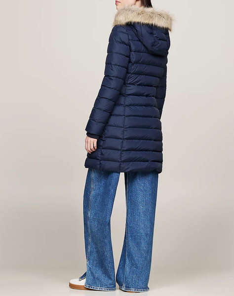 TOMMY JEANS TJW ESSENTIAL HOODED DOWN COAT
