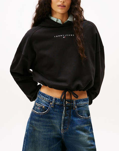 TOMMY JEANS TJW CRP LINEAR BLING HOODIE EXT