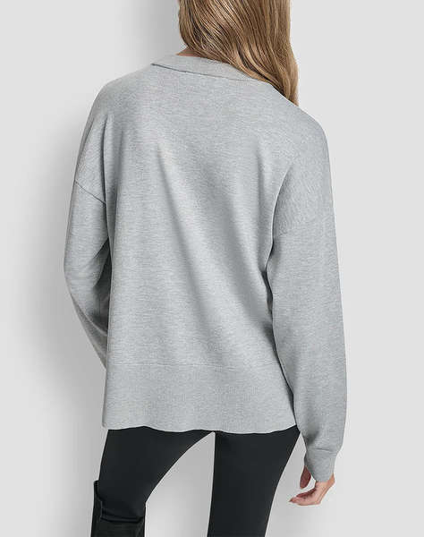 DKNY P5MSBY47 ПУЛОВЕР С ДЪЛЪГ РЪКАВ DKNY