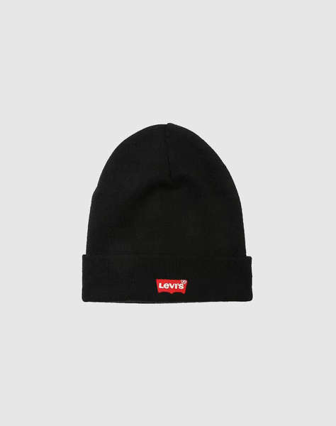 LEVIS RED BATWING EMBROIDERED BEANIE