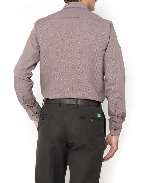 THE BOSTONIANS РИЗА CHARLES ПОПЛИН SLIM FIT Patterned POPLIN Classic Slim FIT