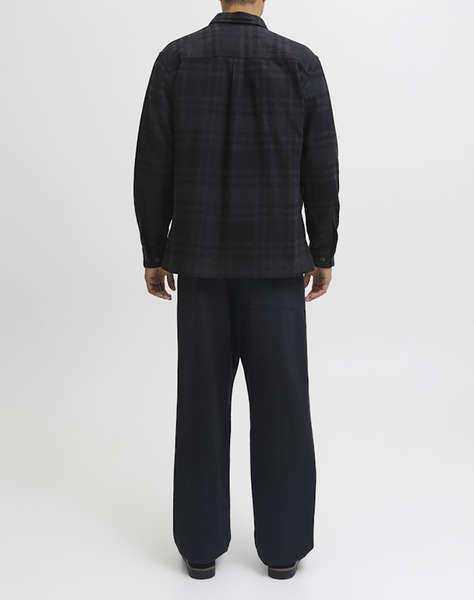 JACK&JONES JPRRAYLE MELANGE CHECK L/S OVERSHIRT SN