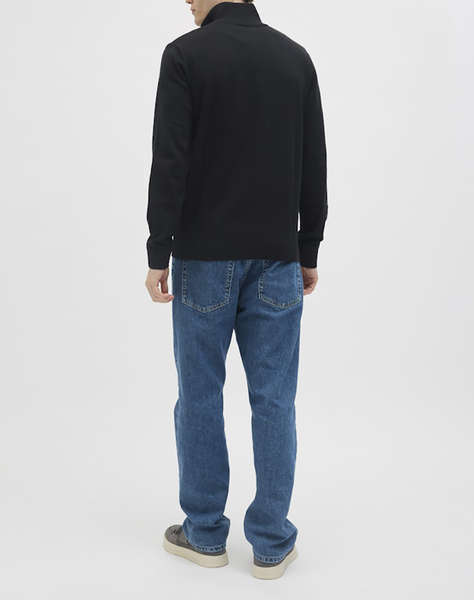 JJRE JREBCALLUM KNIT HALF ZIP SN