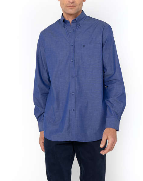 THE BOSTONIANS РИЗА FIL A FIL REGULAR FIT Plain FIL A FIL Button-down Regular Fit