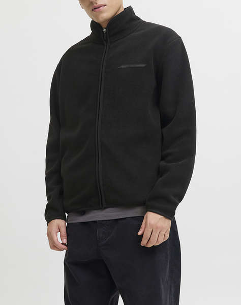 JACK&JONES JCOFUSION FLEECE SWEAT ZIP HIGH NECK