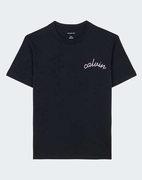 CALVIN KLEIN JEANS CALVIN LINE EMBROIDERY CLASSIC T