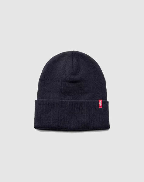 LEVIS SLOUCHY RED TAB BEANIE