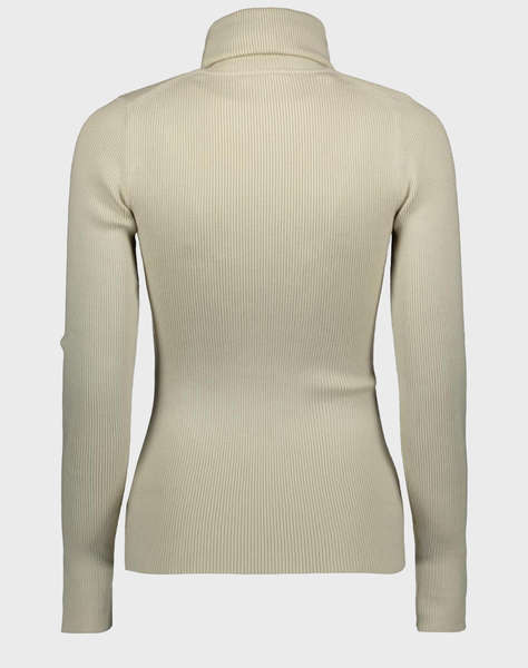 CALVIN KLEIN WOVEN LABEL ROLL NECK