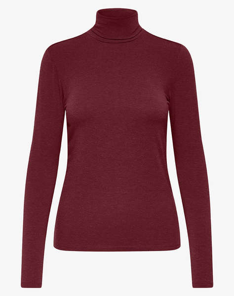 ONLY ONLSIA L/S ROLL NECK TOP BOX JRS