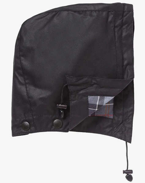 BARBOUR WAXED COTTON HOOD