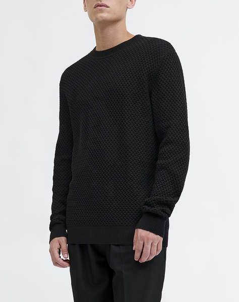 JACK&JONES JPRBLUBARKLEY KNIT CREW NECK CH LN