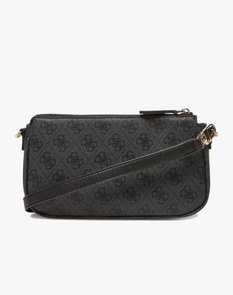 GUESS NOELLE II DBL POUCH CROSSBODY ДАМСКА ЧАНТА (Размери: 24 x 13 x 5см.)