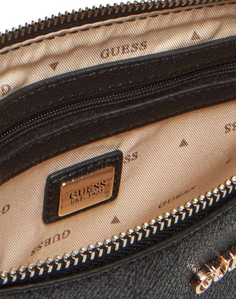 GUESS NOELLE II DBL POUCH CROSSBODY ДАМСКА ЧАНТА (Размери: 24 x 13 x 5см.)