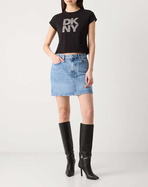 DKNY DJ5T1512 LOGO Блуза с къс ръкав DKNY