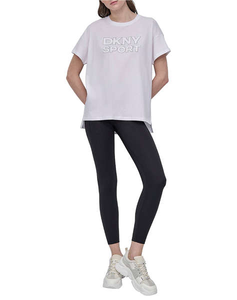 DKNY DP5T1346 LOGO Тениска с къс ръкав DKNY