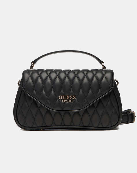 GUESS VALLA TOP HANDLE FLAP WOMEN''S BAG