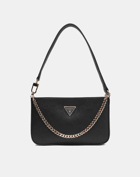 GUESS NOELLE II MINI TP ZP SHLDR BAG WOMEN''S BAG