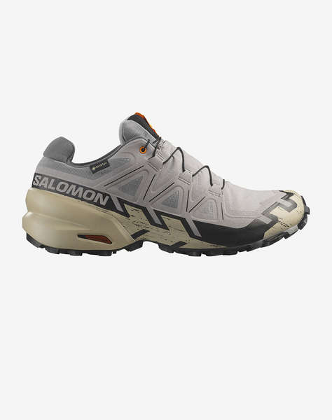 SALOMON TRAIL RUNNING - CROSS SPEEDCROSS 6 GTX GULL / WHITE PEPPER / BLACK МЪЖКИ ОБУВКИ